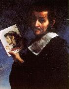 Carlo  Dolci Self Portrait_i Norge oil painting reproduction